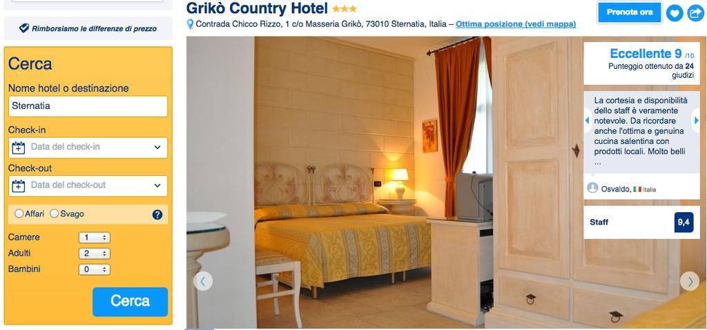 Griko Country Hotel ليتشي المظهر الخارجي الصورة