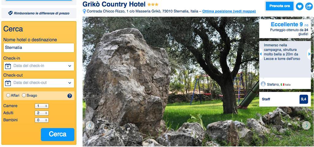 Griko Country Hotel ليتشي المظهر الخارجي الصورة